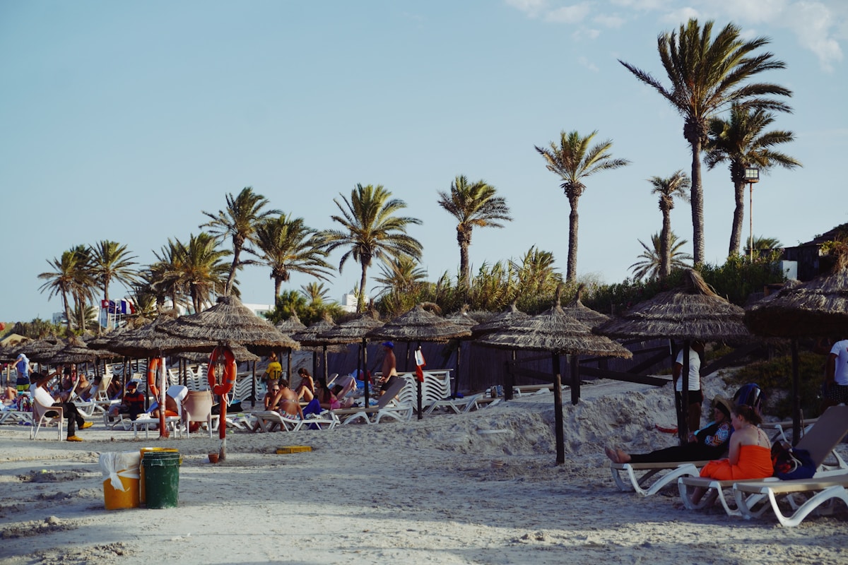 Sunny Tunisian beach — comparing Hammamet, Djerba and Sousse