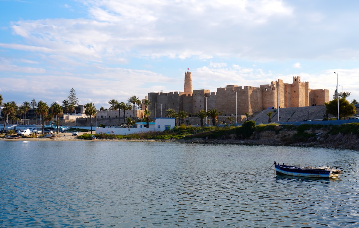The ancient coast of Monastir, Tunisia — a stop on the 10-day Tunisia itinerary