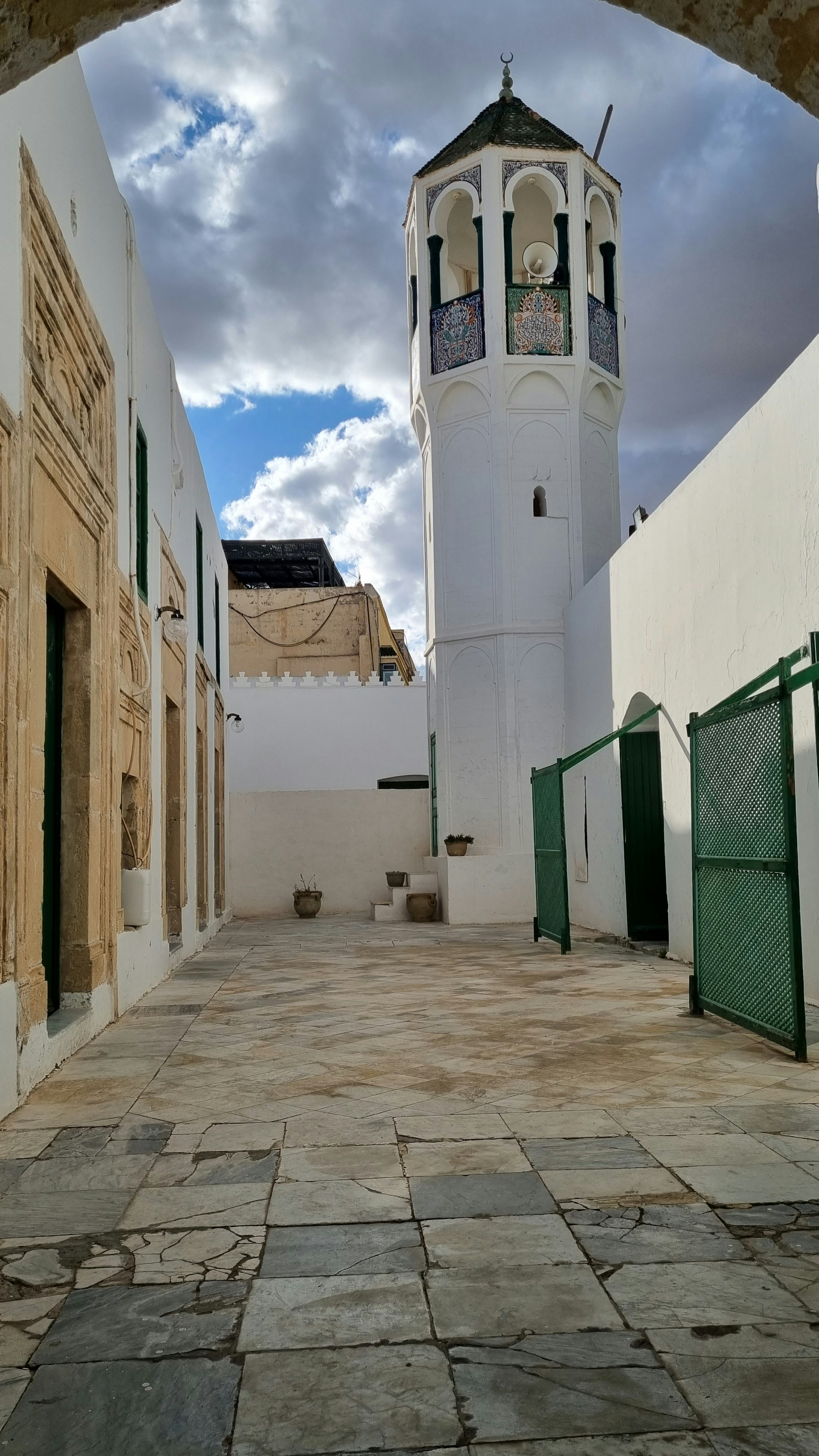 The coastline and beach resort zone of Mahdia, Tunisia