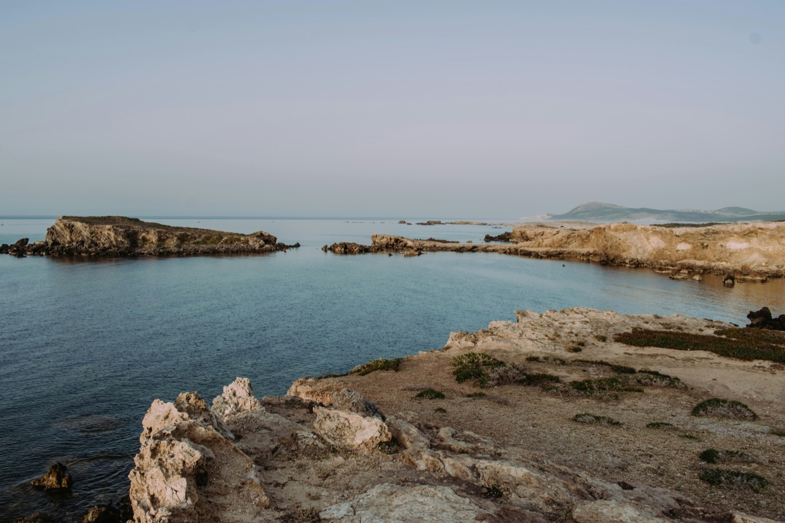 The rocky northern coast near Tabarka, Tunisia