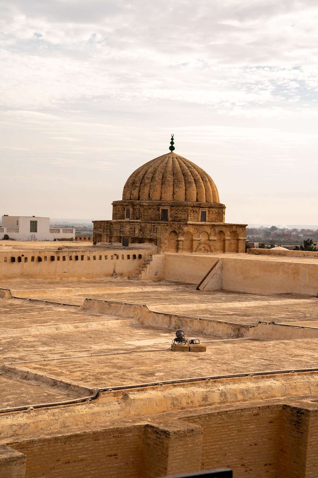 Dôme côtelé de la Grande Mosquée de Kairouan, Tunisie